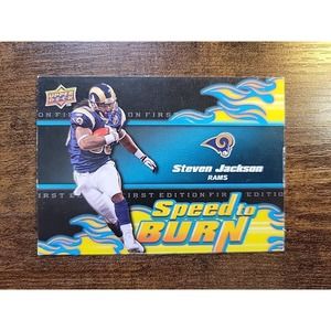 Steven Jackson 2009 Upper Deck First Edition #SB-2 - Speed to Burn - NFL